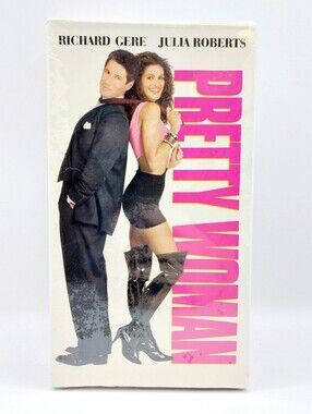 Pretty Woman VHS 1990 Richard Gere Julia Roberts Sealed New Touchstone Video